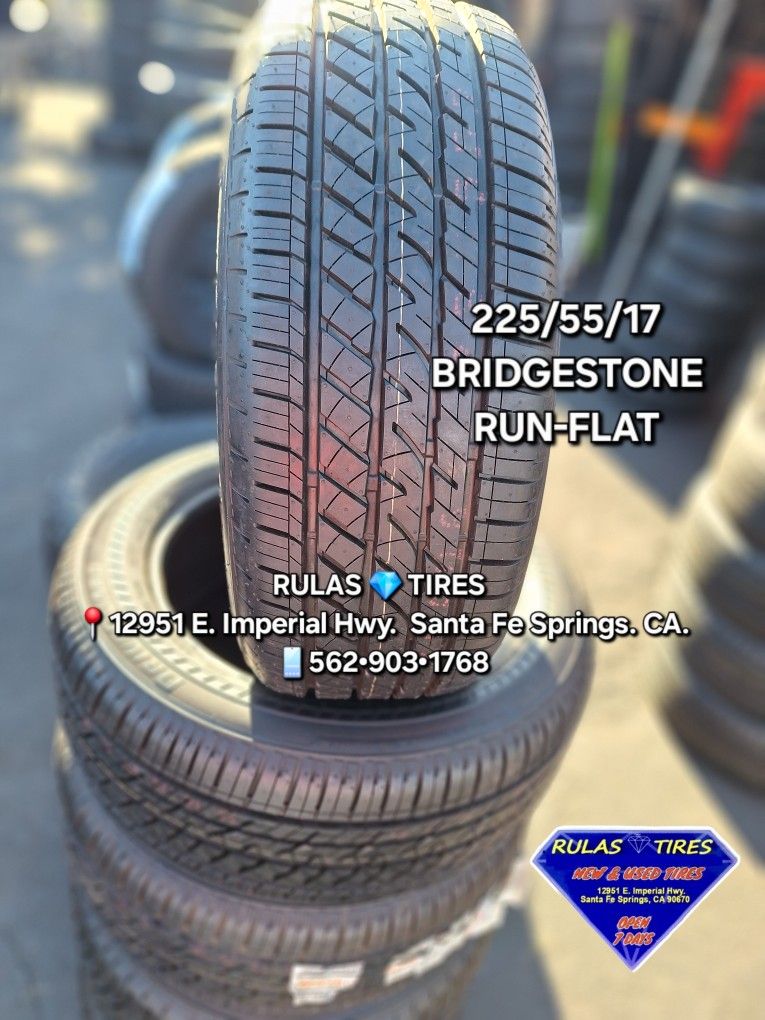 225/55/17 BRIDGESTONE RUN-FLAT ¤Brand new tires / Llantas nuevas ¤
