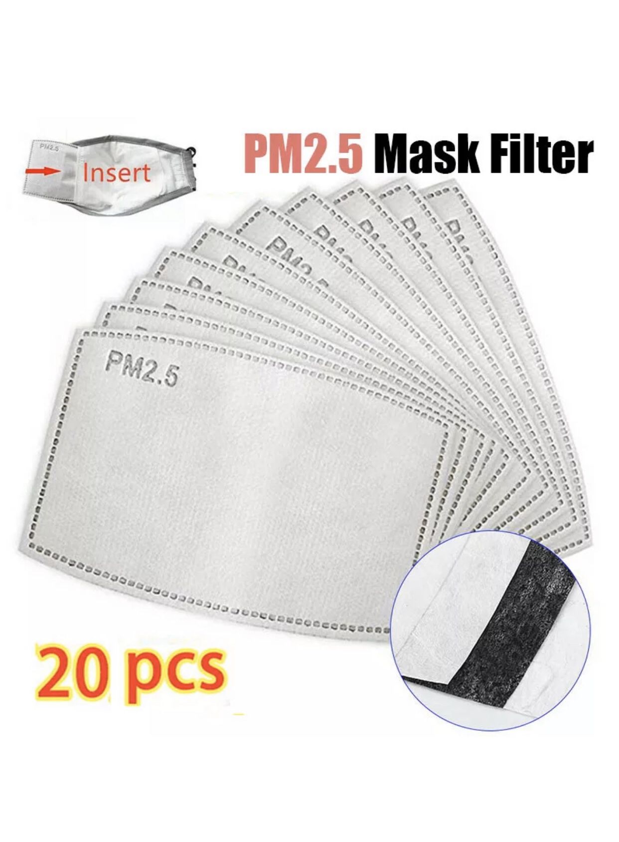 PM2.5 Filters 20PCS