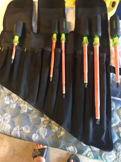 Greenlee insulated screwdrivers