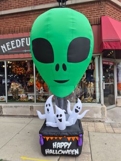 We have a huge selection of New Halloween inflatables all kinds available.