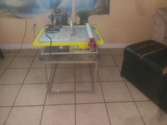 Ryobi Wet Tile Saw with Stand