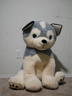 Large dog plushie