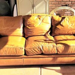 leather couch