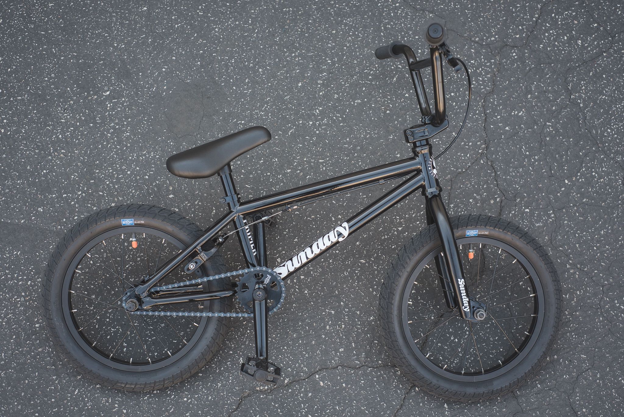 SUNDAY BLUEPRINT Gloss Black BMX Bike