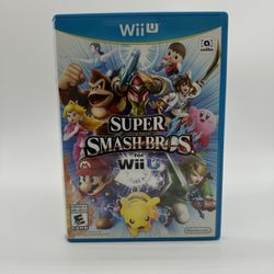 Super Smash Bros. (Wii U, 2014) CASE ONLY