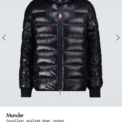 Moncler Cuvellier Quilted Down Jacket