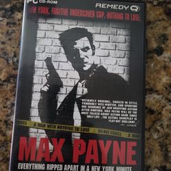 Max Payne Small Box PC 2001 