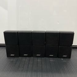 Bose Lifestyle Acoustimass Double Cube Speakers Set Of 5 - Tested