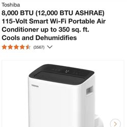 Toshiba Portable AC/Dehumidifier 