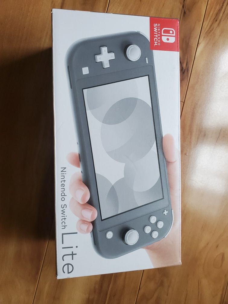 Brand New Nintendo Switch Lite Gray Color