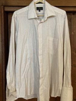 Size 16 1/2.  34-35 Men’s White Long Sleeve Dress Shirt 
