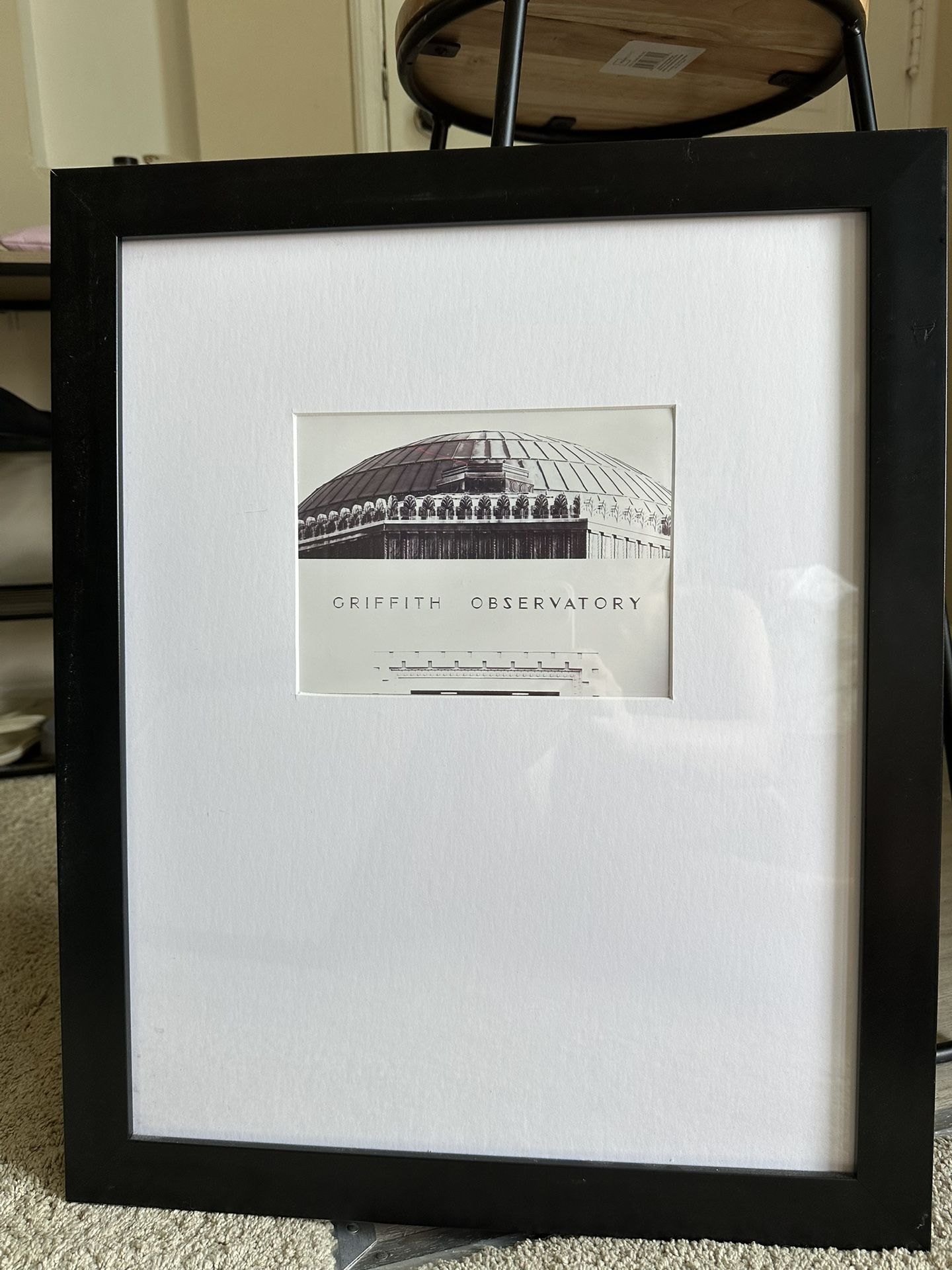 Griffith Observatory Picture Framed