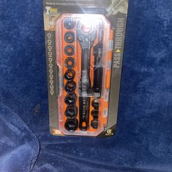 klein tools impact rated pass through socket set