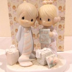 Retired 1984 Precious Moments "Our First Christmas Together" 