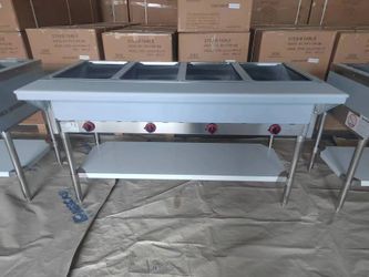 NSF Steam Table 4 Pan Gas Propane Warmer HN-4-NAT-GS
