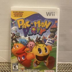 Pac-Man Party (Nintendo Wii, 2010) Complete ~ Disc in great condition
