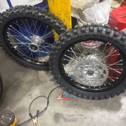 Crf450  Crf250 Cr250 Cr125 Wheels 