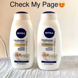 Nivea Nourishing Bodywash 20oz Set