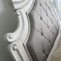 King Size Bed Set – Adjustable Massage Mattress + Furniture 