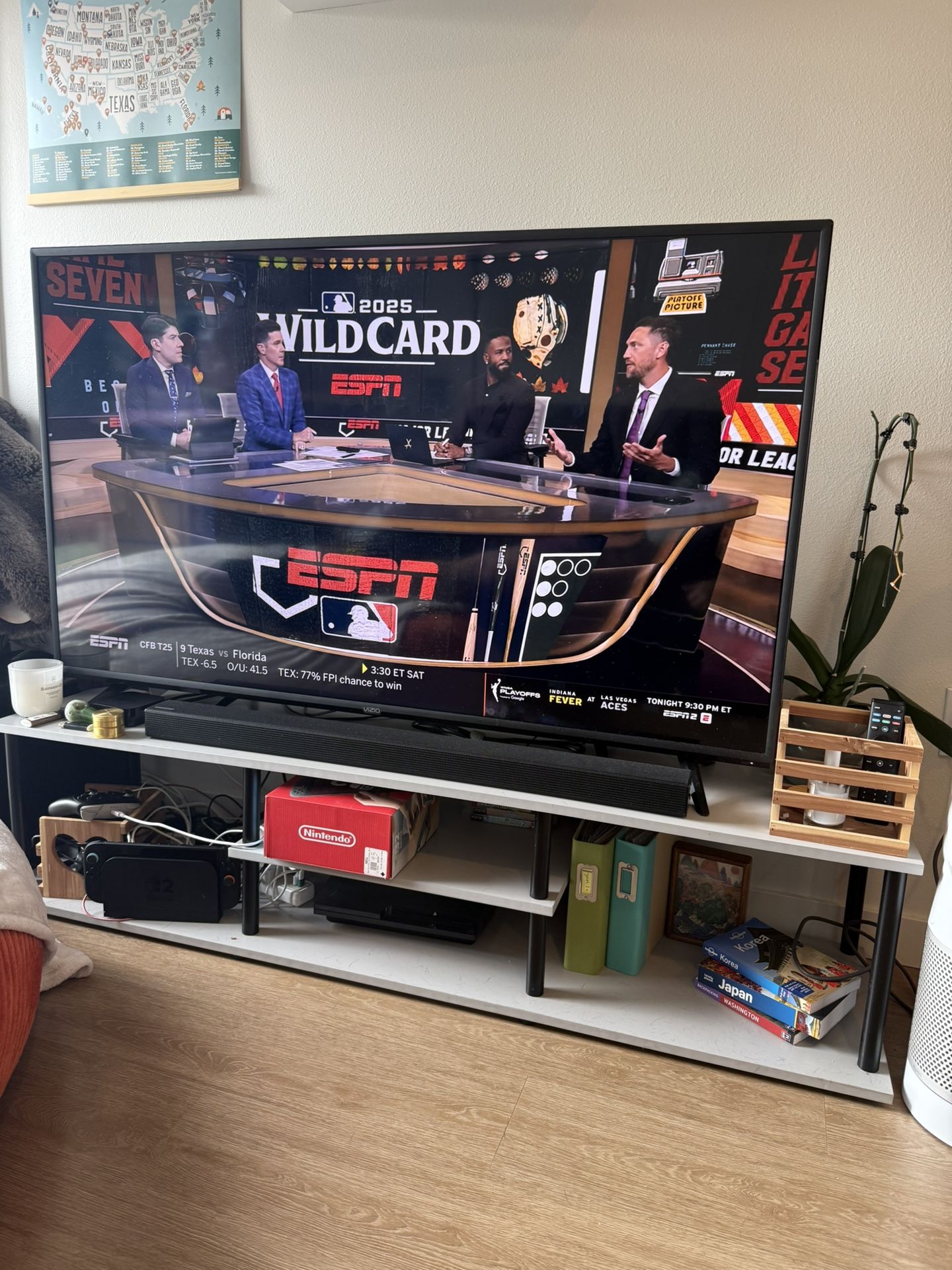 FREE! Grey TV stand