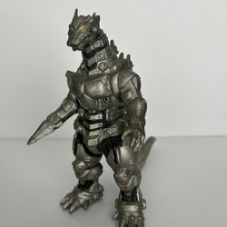 Mechagodzilla Figure Spear Hand Bandai 2005 6” Used