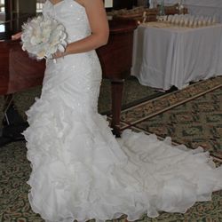 Pro Novias Wedding Dress Size 10