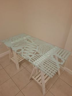 Glass table