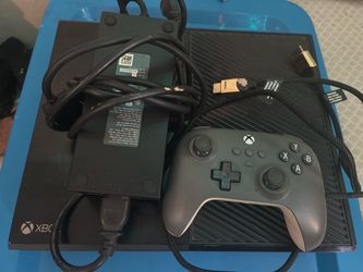 Xbox One Console with Controller and Cables