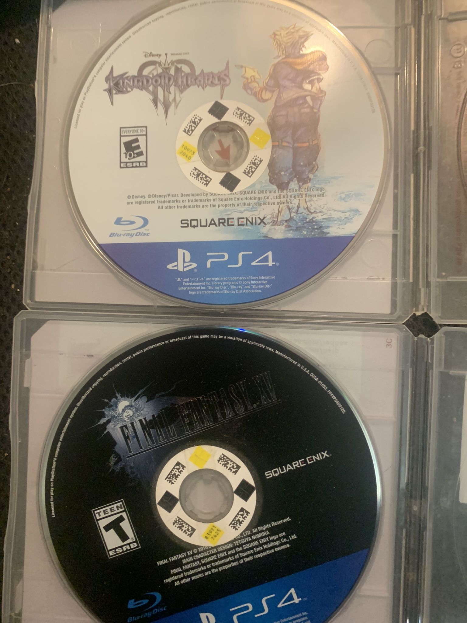 Ps 4 Kingdom Hearts III And Final Fantasy XV