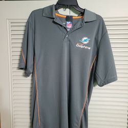 Miami Dolphins Collar Shirt