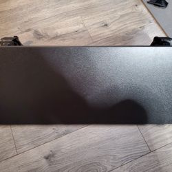 Kantek Desk Top Clamp Shelf and Monitor Stand, 25.6-Inch Wide x 10.2-Inch Deep x 5.1-Inch High, Black (DS910

