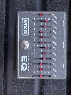 Mxr 10 band eq equalizer guitar pedal
