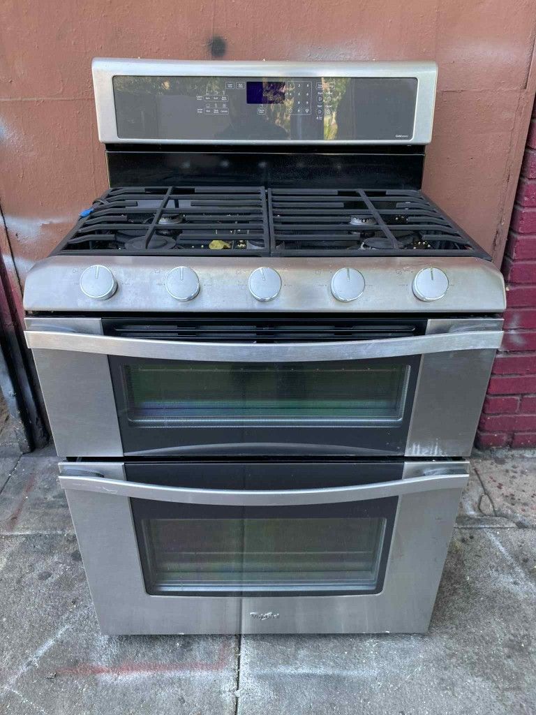 DOUBLE OVEN STOVE FREE SHIPPING AND INSTALLATION