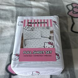 Hello Kitty Full Sheet Set 