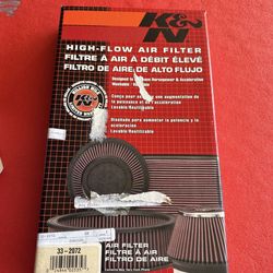 K&N Air filter 33-2072 New