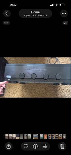 NEC AVA-505 Stereo Power Amplifier