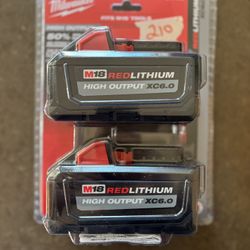 Milwaukee M18 6.0 High Output Double Pack 