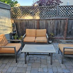Patio Set With Table