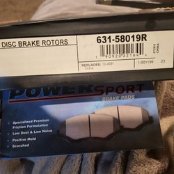 Power Sport Brake Pads & Rotors