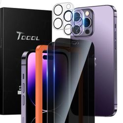  iPhone 14 Pro Max Screen Protector Cover 2+1