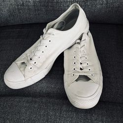 👟Converse Chuck Taylor All Star Low-Top White Sneakers Men’s 11 Women’s 13