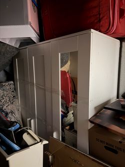 IKEA mirrored closet