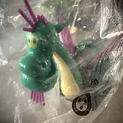 2 New Disneyland Main Street Electrical Parade Turtle And Petes Dragon Lighted Popcorn Buckets