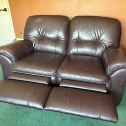 Leather Couch 
