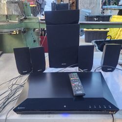 Sony BDV-E2100 Blu-Ray Home Theater System 5.1ch Tested Working w/Remote