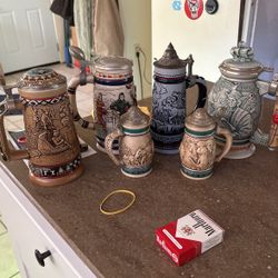 Steins Total Of Six