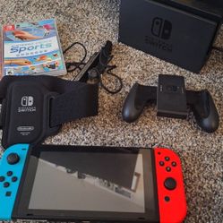 Nintendo Switch + 3 Games