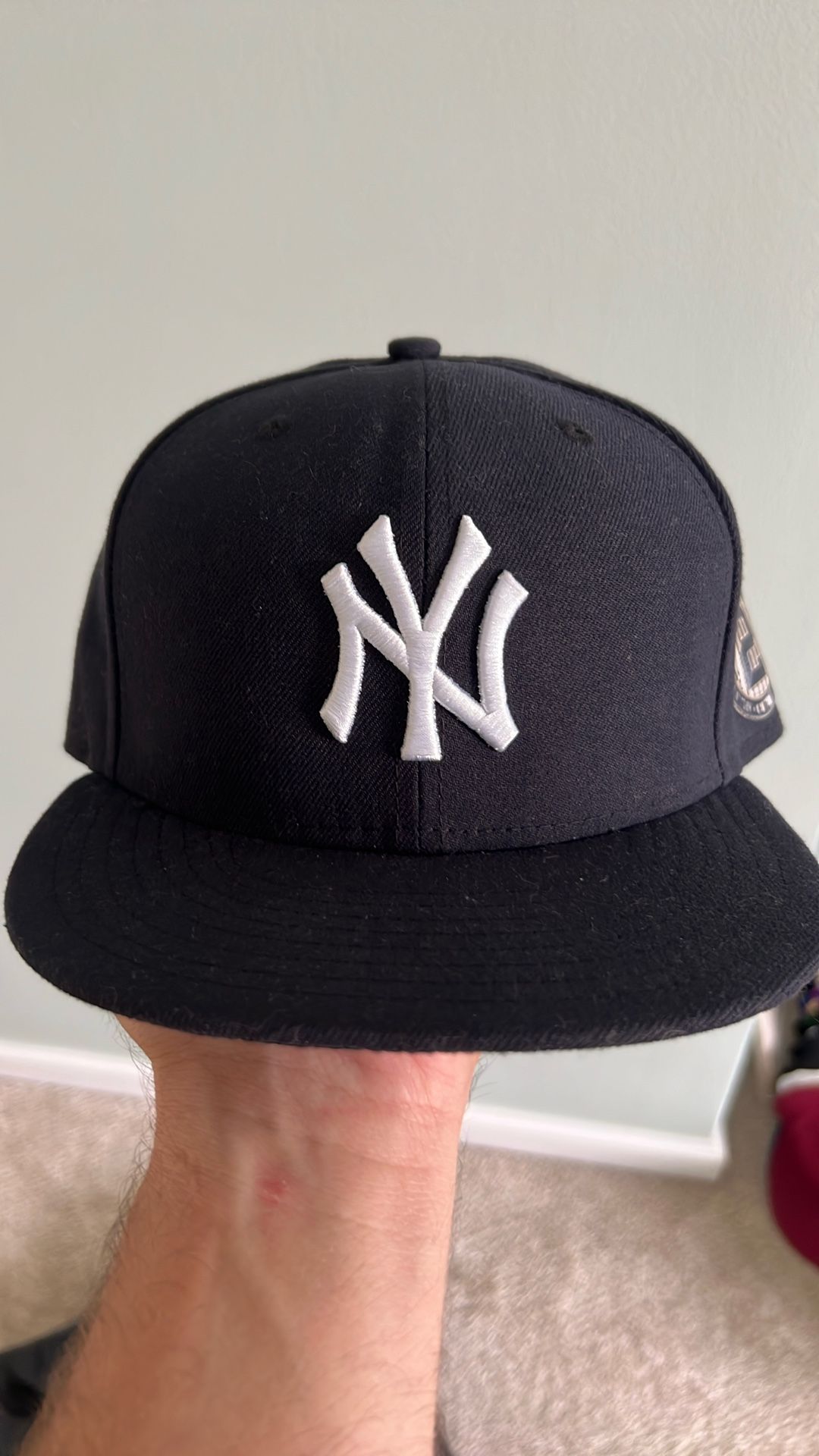 New York Yankees hat Derek Jeter Patch, Size 7 and 1/2