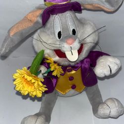 Vintage Looney Tunes Bugs Bunny, Dancing, And Music Plush $20 