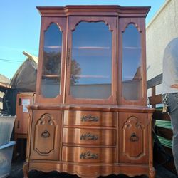 Antique  China Cabinets/glass